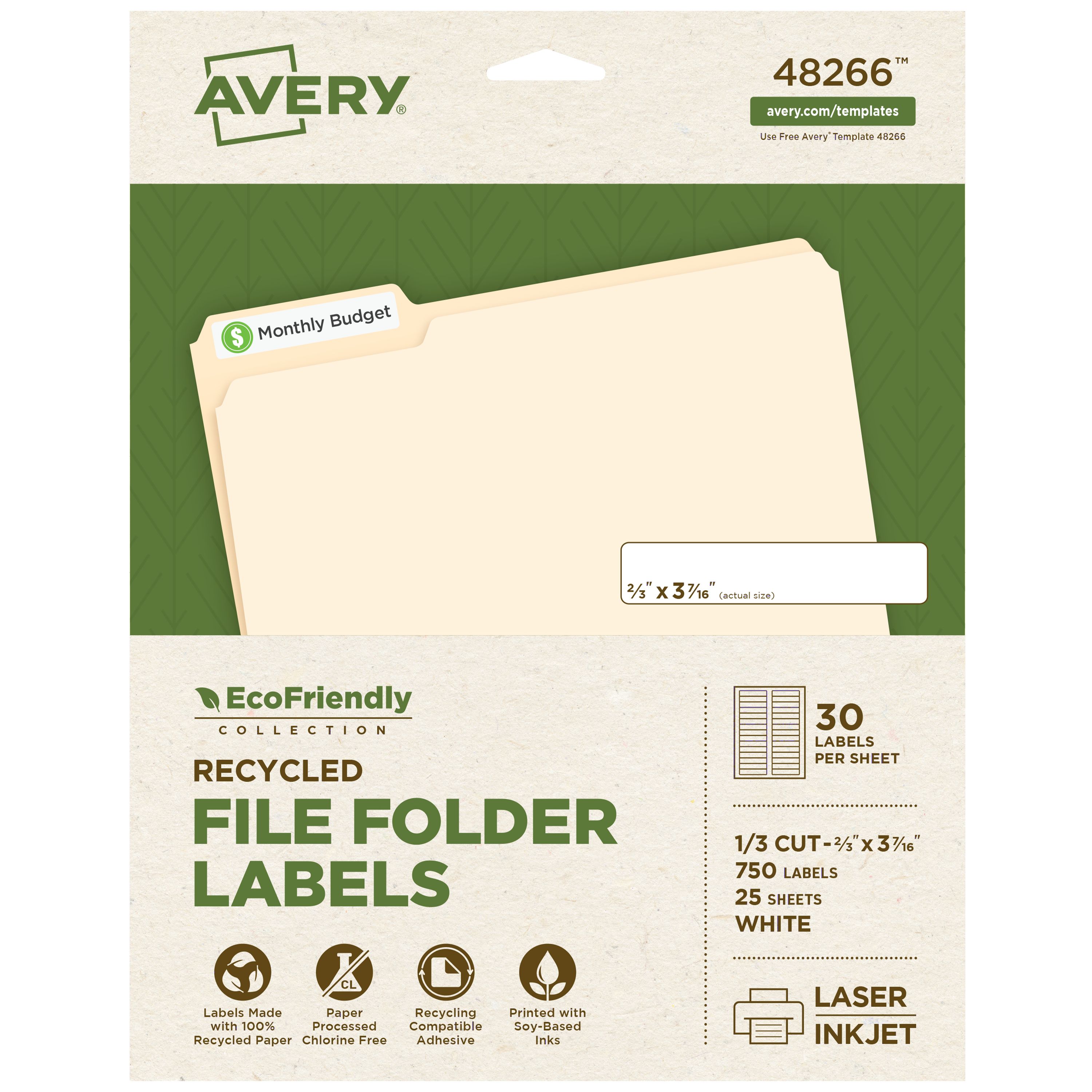鉄道 DATA FILE EcoFriendly File Folder Labels, 2/3